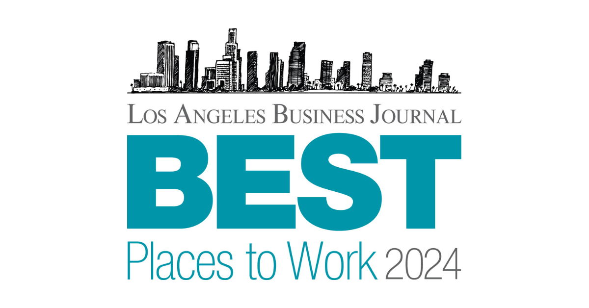 Award for Best Places to Work LA Business Journal